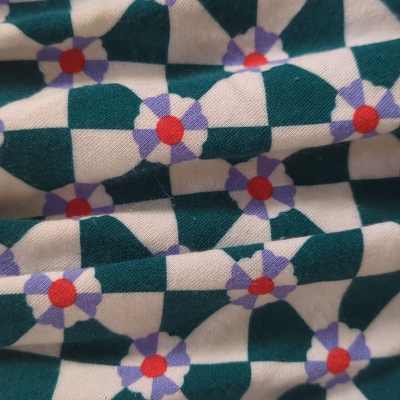 Hanna Andersson 2T Checkerboard Woven Party Top - Picture 4 of 7